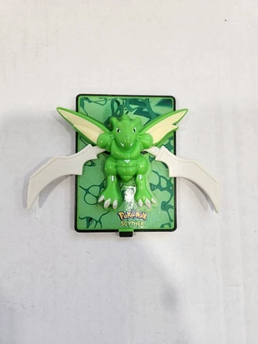 Vintage Pokemon Movie 2000 Scyther Power Card Burger King Toy