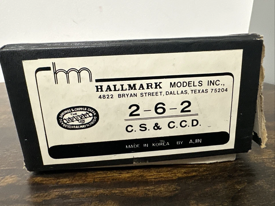Hallmark Models HO Brass 2-6-2 Colorado Springs & Cripple Creek District RY - UP - Image 2 of 4