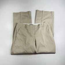 Talbots Heritage Wide Leg Pants Beige Work Career Women  s Size 12