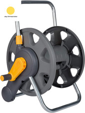 Hose Reel 60M 2-In-1 (Reel and Wall Fixings Only) : Free-Standing or Wall-Mount
