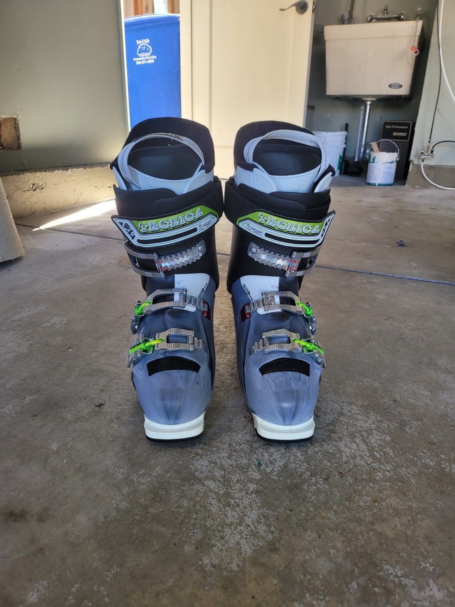 Tecnica Cochise 90 Ski Boots Smoke Gray Size 275 Mondo Men's
