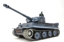 RC Panzer "German Tiger I" Heng Long 1:16 Mit Stahlgetriebe und Metallketten -2,