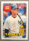 2018 Topps Heritage - Aaron Judge Rookie Cup Card #25 Bat on Shoulder