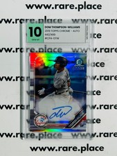2019 Topps Chrome - Dom Thompson-Williams #CPA-DTW GEM MT 10