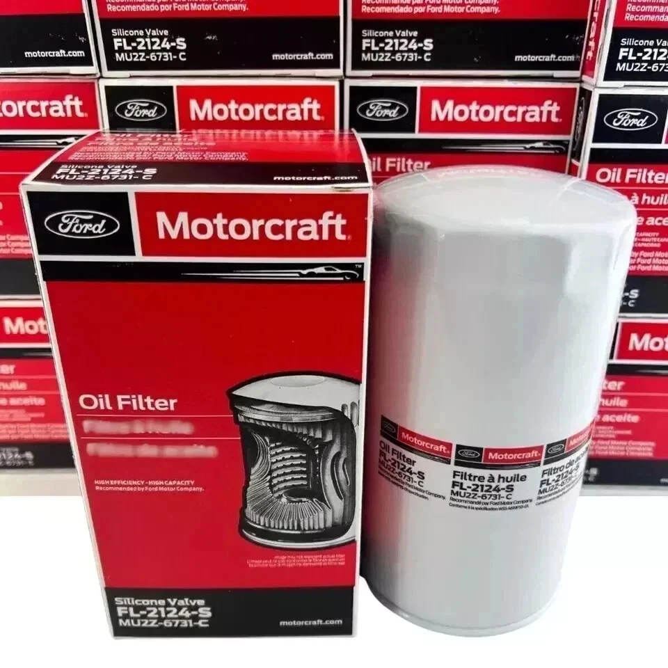 Pack of 6 OEM Genuine FL-2051S/2124S Oil Filter Ford Powerstroke Diesel 6.7L - Изображение 2 из 4