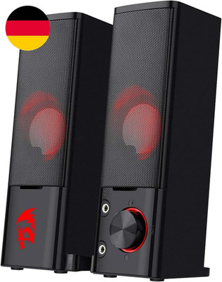 Redragon GS550 Pc-Gaming-Lautsprecher, 2.0-Kanal-Soundbar Desktop-Computer, Hand