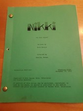 NIKKI show 2001 To Your Grave TV Series Script Nikki Cox Toby Huss Susan Egan