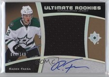 2015 Ultimate Collection Spectrum Silver Jersey 44/149 Radek Faksa #90 Auto 0gx