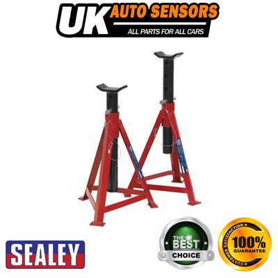 Sealey Premier Axle Stands (Pair) 2.5 Tonne Capacity per Stand Medium Height