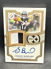 2026 Topps Flagship Germie Bernard RC Auto Patch /99 Steelers ARP-GB RPA
