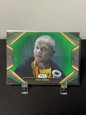 2023 Topps Star Wars Obi-Wan Kenobi Green 67/75 Vect Nokru #25