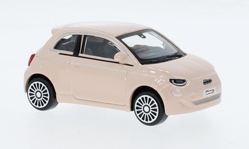 Bburago BBU18-30456ROSE 1/43 Fiat 500e Pink 2021 Diecast Car, New