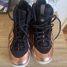 Nike Air Foamposite Little Posite One Copper Sneakers Shoes Size 6.5Y 644791-004