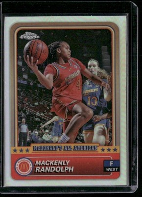 2024 Topps Chrome All-American #21 Mackenly Randolph McFlurry Refractor