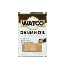 WATCO Transparent Natural Oil-Based Danish Oil (Case of 4)