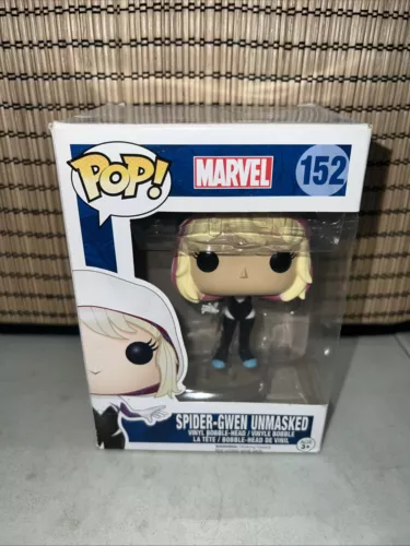 Funko Pop! Marvel Spider-Gwen Unmasked #152 Vinyl Figure
