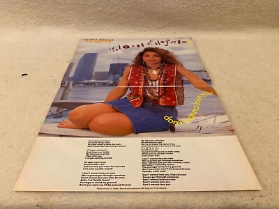 POST.36 MAGAZIN BILD/POSTER 11X16'' GLORIA ESTEFAN LIEDWORTE