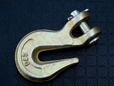 (4) 5/16" G70 Clevis Grab Hooks Tow Chain Hook Flatbed Truck Trailer Tie Down