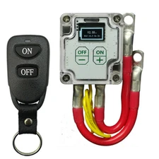 Wireless Remote Control Car Battery Cut-off Disconnect Master Kill Shut Switch