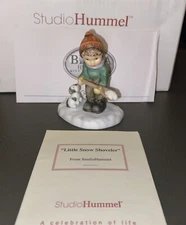 2003 Goebel "Little Snow Shoveler" Berta Hummel BH98/P China 3.5"