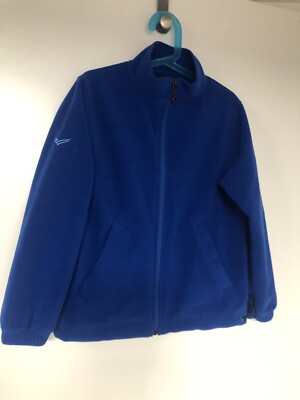 Trigema Fleece Jacke 128 Blau Fleecejacke **Top**