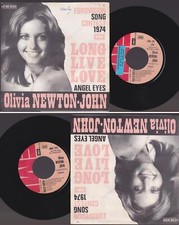 EUROVISION 1974 45 TOURS SP 7'' BELGIUM *OLIVIA NEWTON-JOHN* LONG LIVE LOVE
