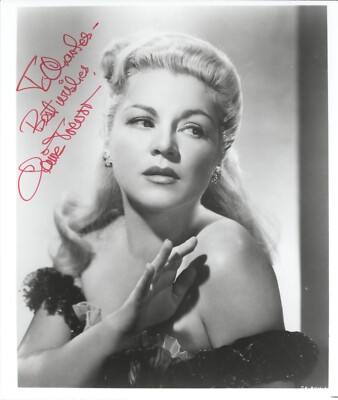 Claire Trevor Signed 8" x 10" Photo (Key Largo) | eBay