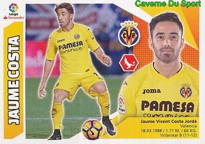07 jaume costa villarreal. cf chrome sticker panini este ...