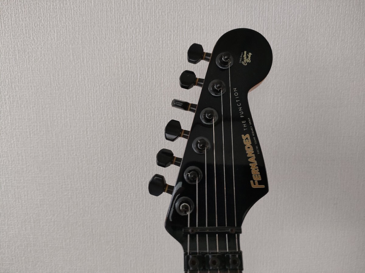 Electric Guitar Fernandes FST-50 Original Custom Body Black Electric Guitar Fernandes FST-50 Original Custom Body Black