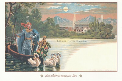 ***NOSTALGIE POSTKARTE***KÖNIG LUDWIG II.-MÄRCHENKÖNIG-BAYERN-ADEL-ROYAL-GERMANY