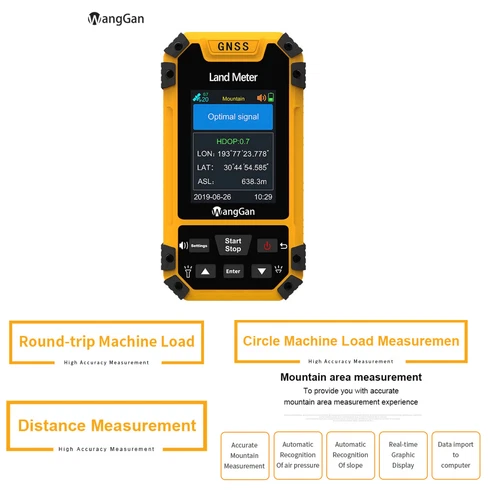 Máquina de topografía terrestre GPS S4 receptor GNSS medidor de pendiente de área de altitud de montaña - Imagen 6 de 12