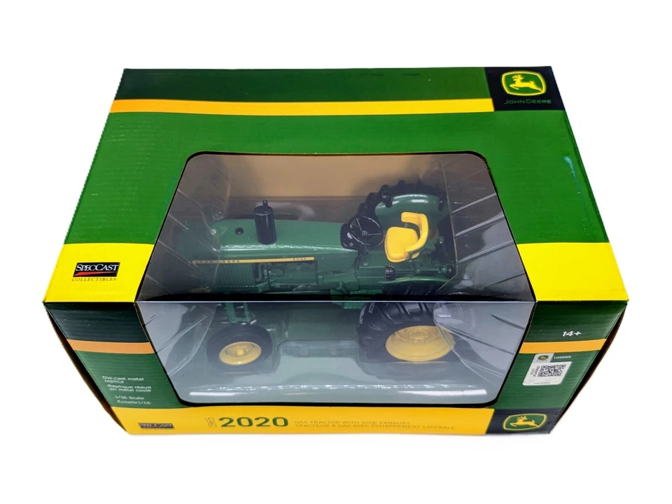 1/16 John Deere 1965 2020 Diesel Tractor Wrong Box - Image 2 of 3