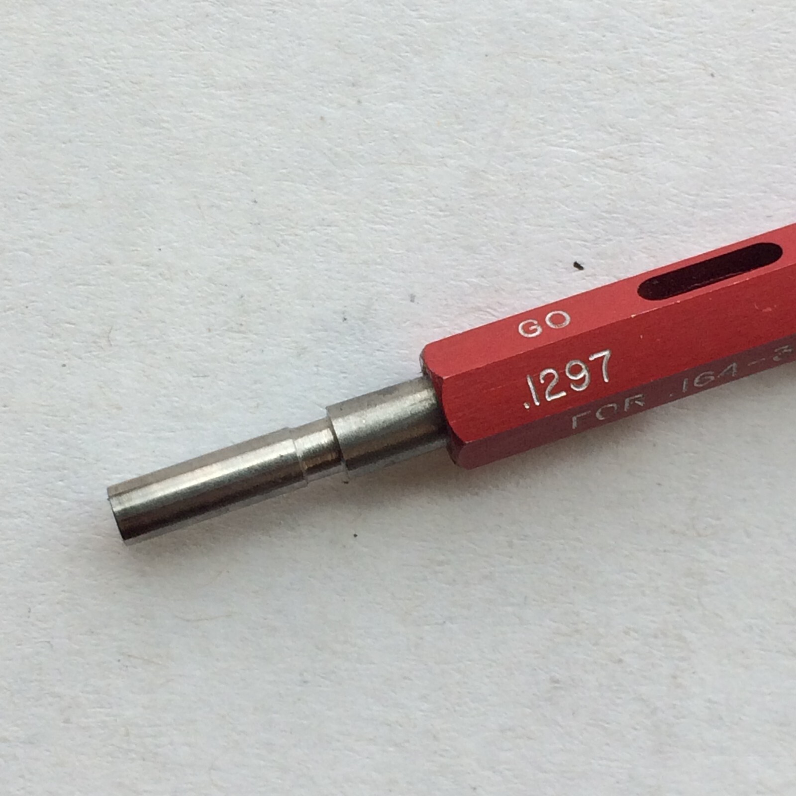 .16432 NC 3A Pin Plug Plain Gage Minor DIA DE CHECK GO NOT GO PD's