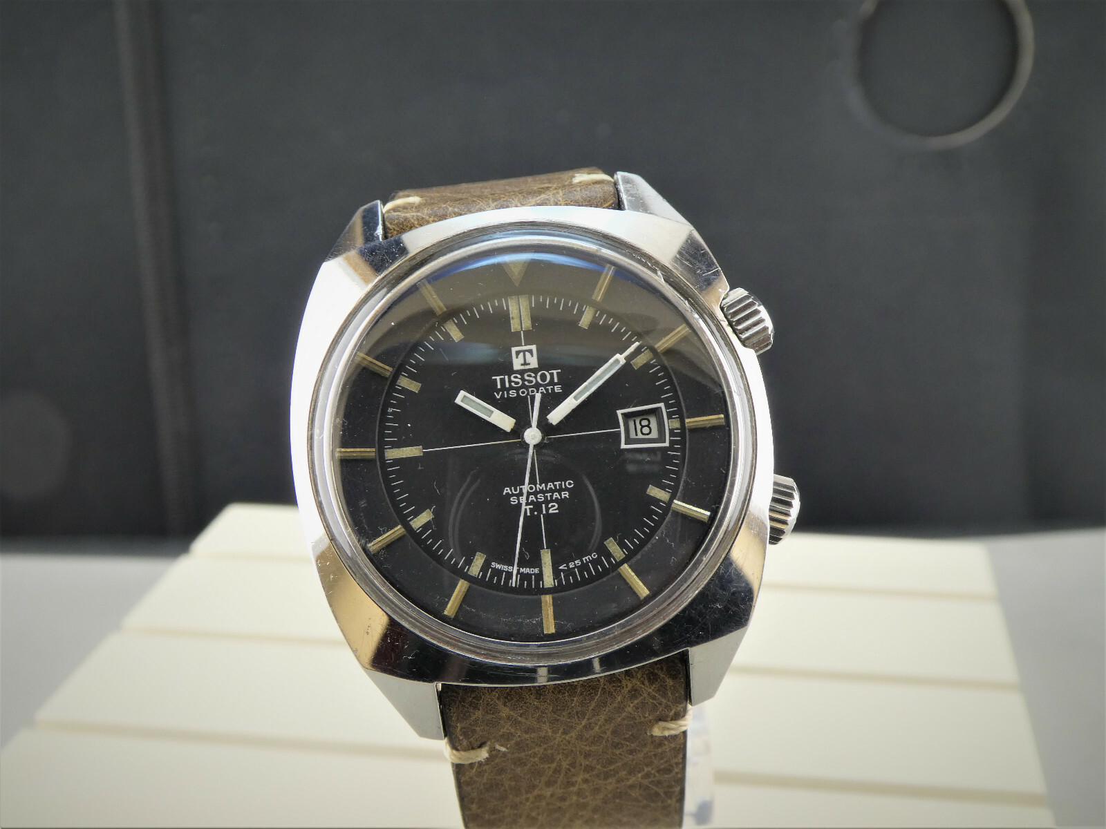 TISSOT Visodate SuperCompressor Diver Vintage Sammleruhr Seastar T12  swissTmade
