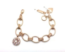 Mariana Bracelet Chain Guardian Angel Austrian Crystals Snowflake Winter Wond...