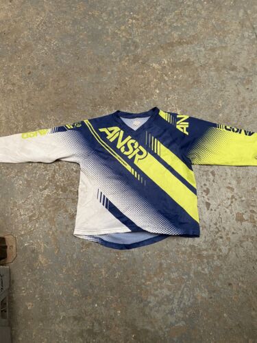 ANSR YOUTH LARGE JERSEY  MOTOCROSS BMX DOWNHIL - Picture 1 of 4