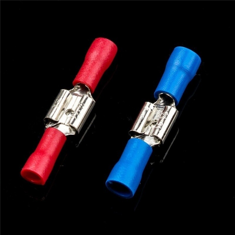 300PCS Insulated Electrical Wire Splice Terminal Spade/Crimp/Ring