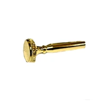 1 1/4" LONG SOLID BRASS TURN KNOB LAMP PART SWITCH  4-36 THREAD  TV-511XXX