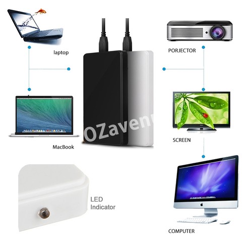 QUALITY 2.5" SATA USB 3.0 EXTERNAL SSD HDD Hard Drive ENCLOSURE CASE - Picture 3 of 14