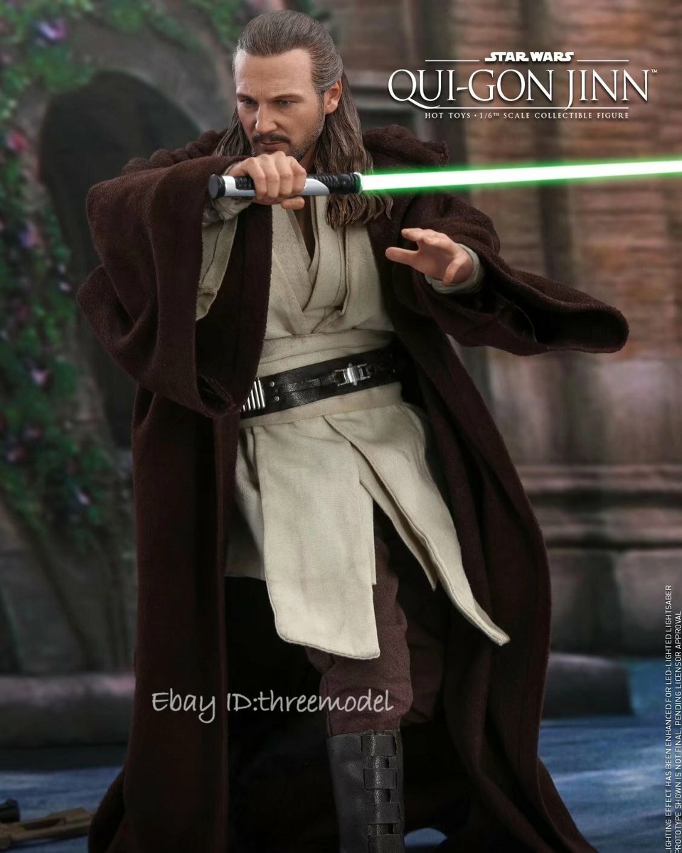 Hot Toys HT 1/6Scale MMS525 Star Wars Qui-Gon Jinn Action