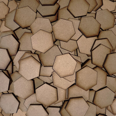 Basi Wargaming MDF 25mm–50mm Basi Rotonde Tagliate Al Laser - Foto 5