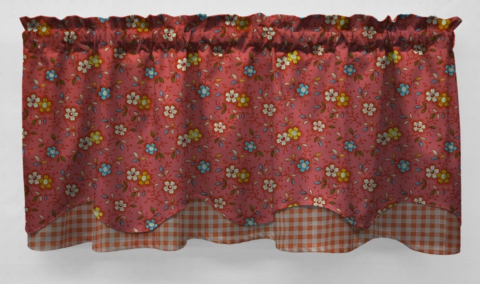 Spring Flowers Country Valances eBay