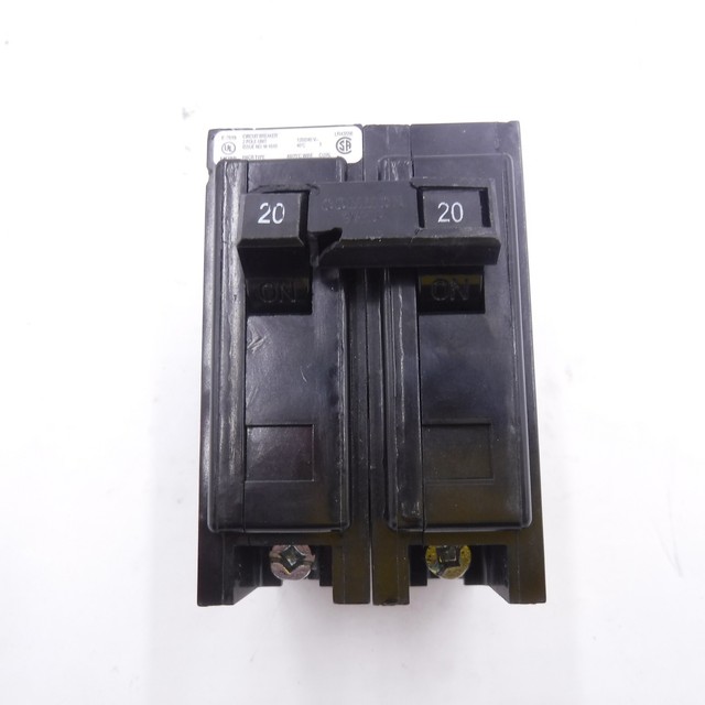Qbhw2020 Eaton QBHW2020 Quicklag Industrial Thermal-Magnetic Circuit Breaker ...