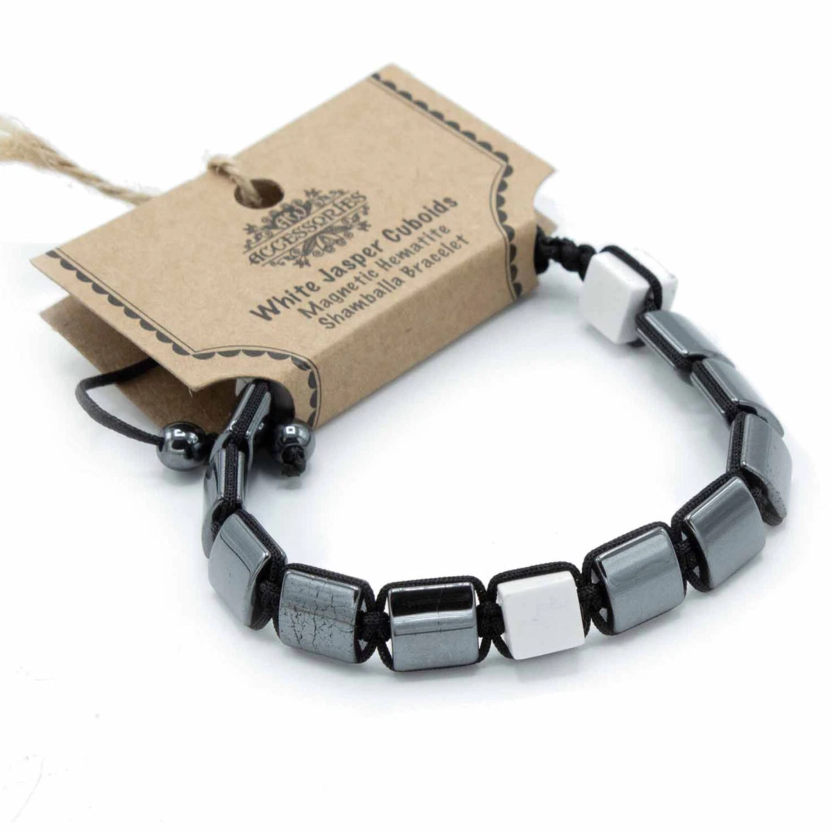 White shamballa hotsell bracelet