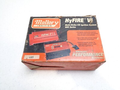 MALLORY HYFIRE VI-AL HI PERFORMANCE IGNITION SYSTEM #6853M ORIGINAL RACE/STREET