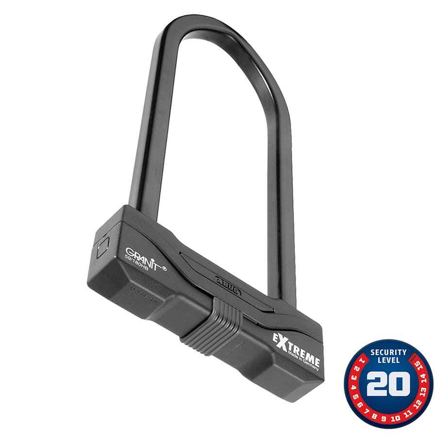 Abus Granit Extreme XPlus 59 U-образный замок, Ключ, 16 мм, 11,1 см x 26,0 см, 4,3 x 10,2,