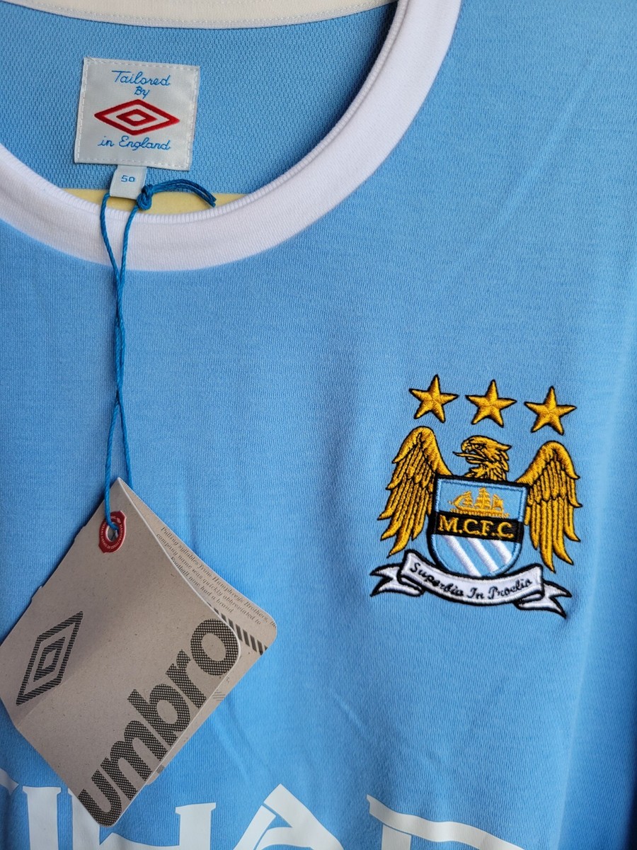ウェア Umbro Manchester City UMBRO Manchester City Men's Home Jersey 2009/10 NWT Size 50