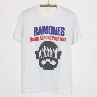 1985 Ramones Hands Across Your Face Shirt