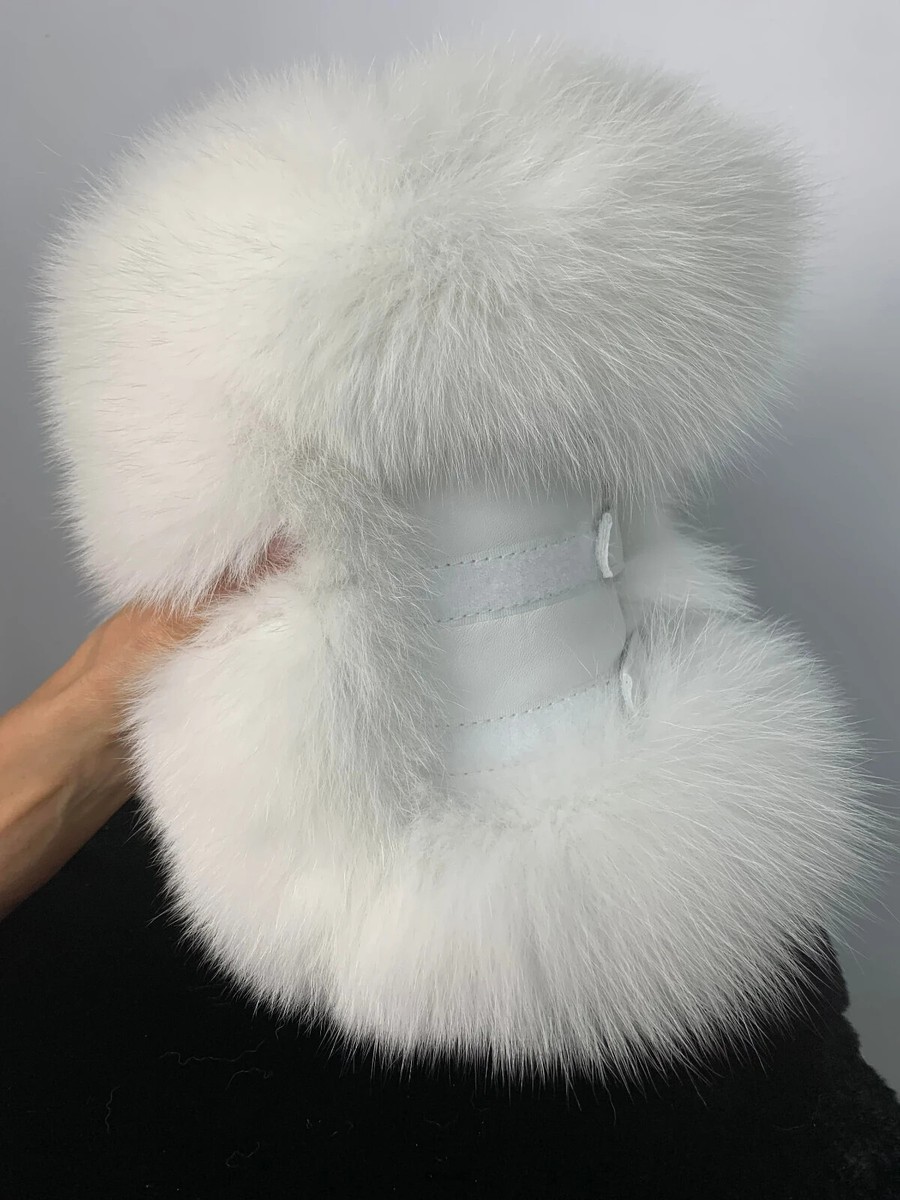 Shadow Blue fox real fur tube (Saga Furs) | eBay