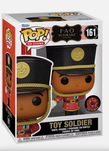 Funko POP Ad Icons! F.A.O Schwarz Vinyl Figure - Toy Soldier Exclusive  #161
